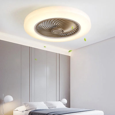 Smart Ceiling Fan with LED Lights: Remote Control Bedroom Decor Ventilator Lamp
