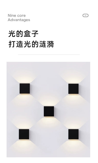 Modern LED Wall Sconce Lamp for Living Room, Bedroom, Dining, Study, Entryway