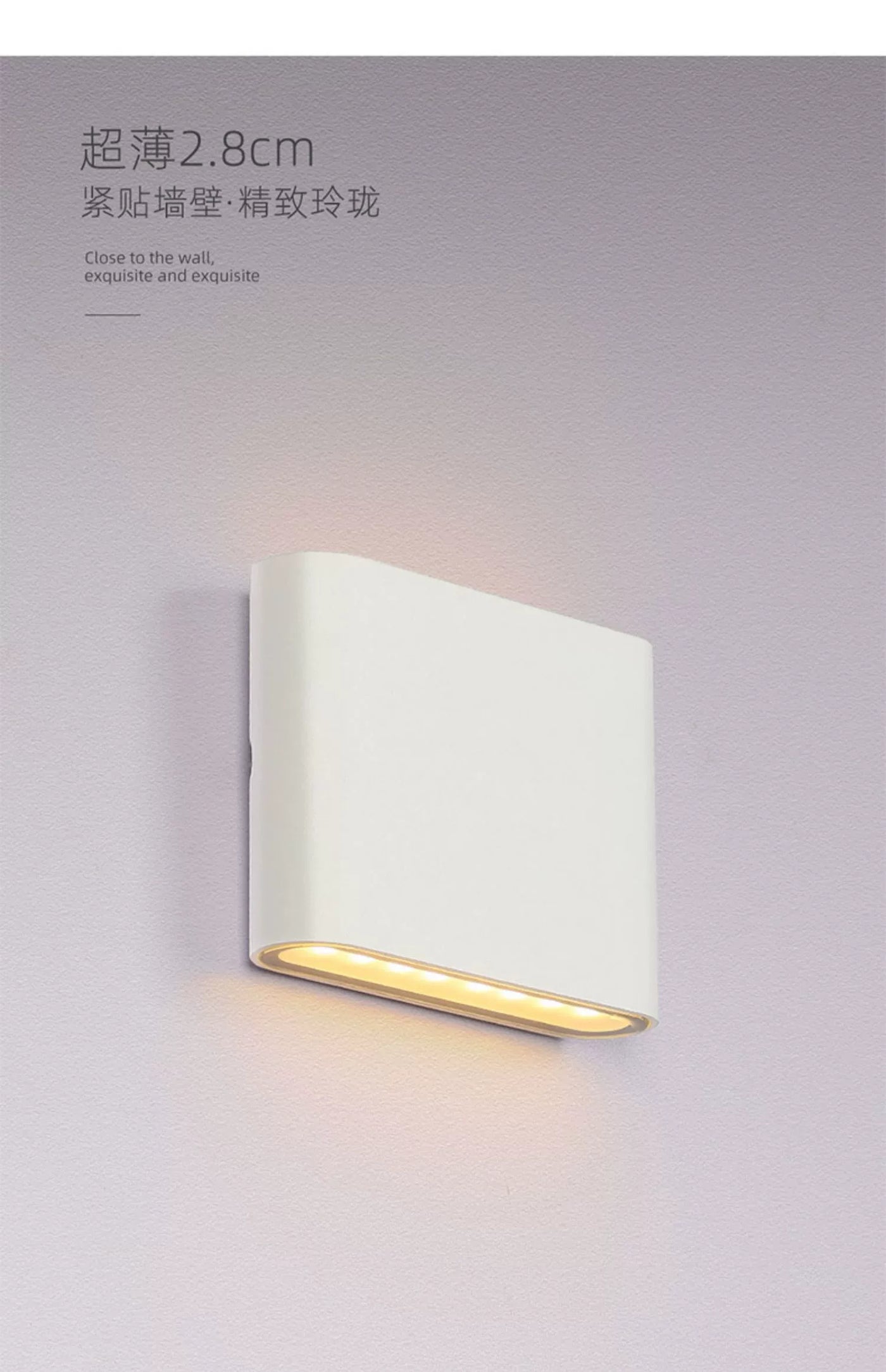 Modern LED Wall Sconce Lamp for Living Room, Bedroom, Dining, Study, Entryway