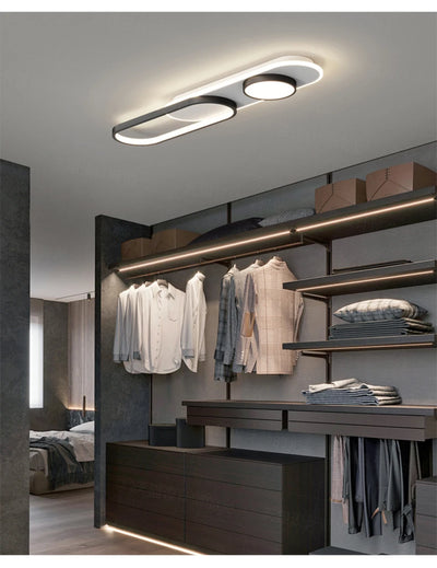 Modern LED Ceiling Light - Nordic Style for Bedroom, Study, Foyer & More