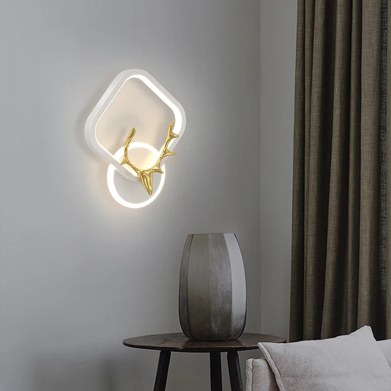 Embrace Modern Simplicity: The Black LED Ceiling Chandelier for Multi-Room Versatility