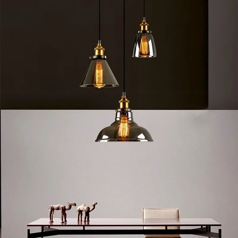 Nordic Vintage Pendant Lights - Suspension Chandeliers for Home Indoor Decor, Restaurant and Kitchen