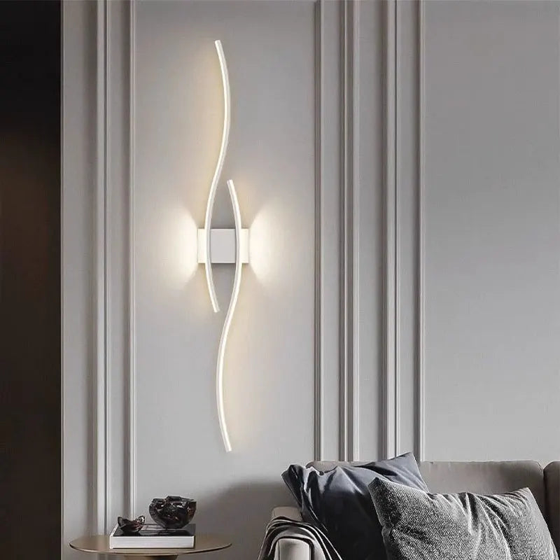 Minimalist LED Wall Lamps - Elegant Decor for Modern Bedrooms and Interiors