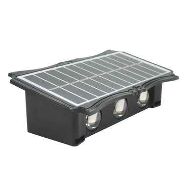 Solar Wall Lamp Outdoor - Warm Up and Down Light, Waterproof, Modern Design