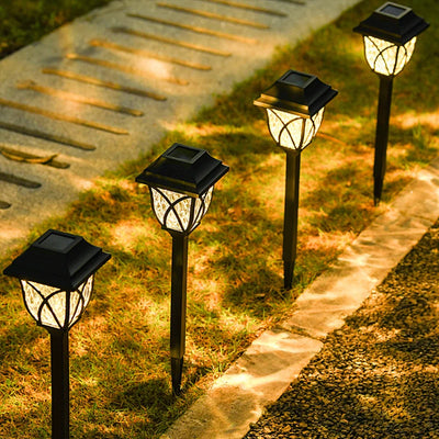 10 Pack Solar Path Lights: Bright, Waterproof LED Lawn, Yard Lights for Outdoor Landscape Pathways