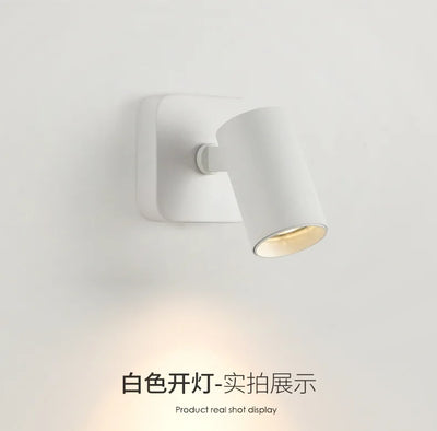 Modern Wall Lamp: Creative, Simple Rotation for Bedside, Bedroom, Hallway, Living Room, Balcony