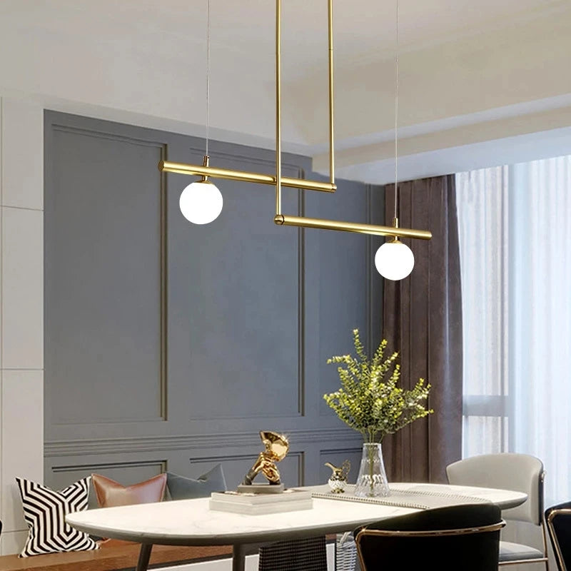 Modern Minimalist Living Room Chandelier - Stylish Pendant Light for Versatile Illumination