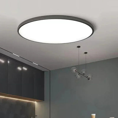 Sleek LED Round Ceiling Lamps for Versatile Home Lighting Ideal for Living Rooms, Bedrooms, Bathrooms, and Kitchens