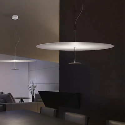 Minimalist Pendant Lights: Gold and Black Suspension Luminaire Perfect for Living Room - Stylish Ring Lights