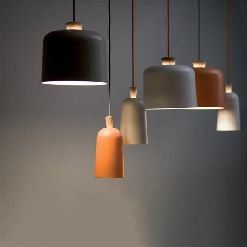 Nordic Style Chandelier - Elegant Pendant Lamp for Restaurants, Bars, Bedrooms, and Cafés