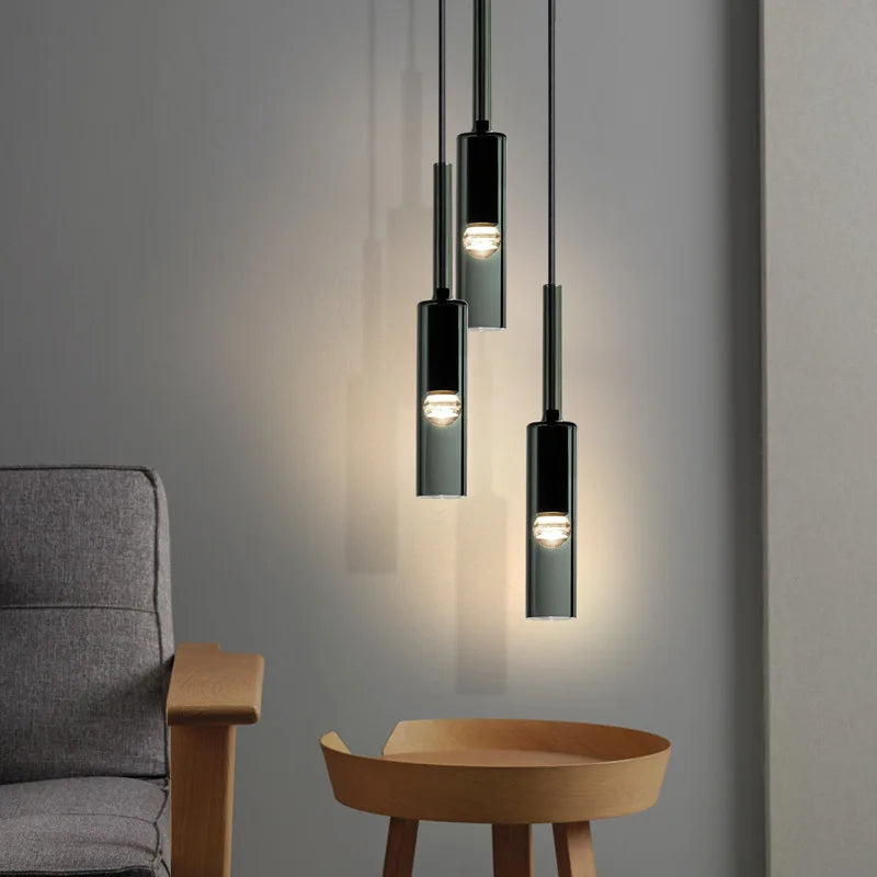 Modern Glass Pendant Light for Bedroom, Bar, Kitchen, and Dining Room