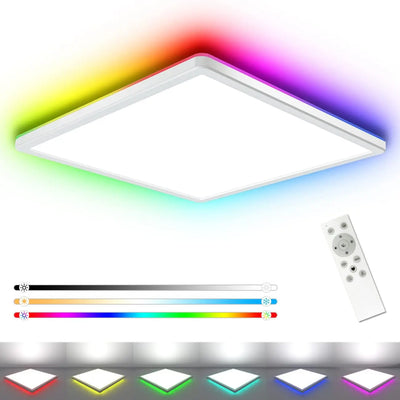 Modern LED Ceiling Lamp with Multiple Brightness Options