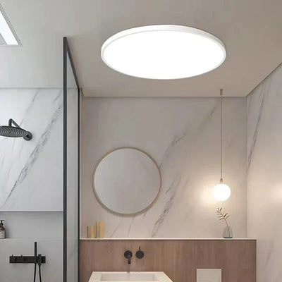 Modern LED Round Ceiling Lamp - Sleek Home Decor Lighting for Living Room, Bedroom, Bathroom, and Kitchen