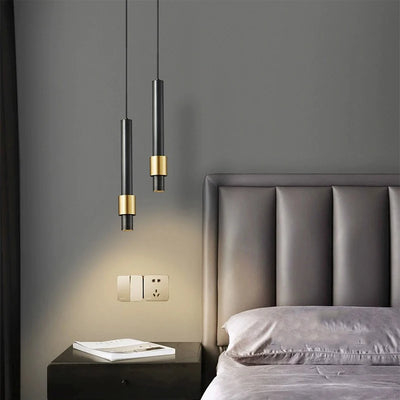 AiPaiTe Postmodern LED Chandelier - Round Dining Room and Bedroom Light Fixture