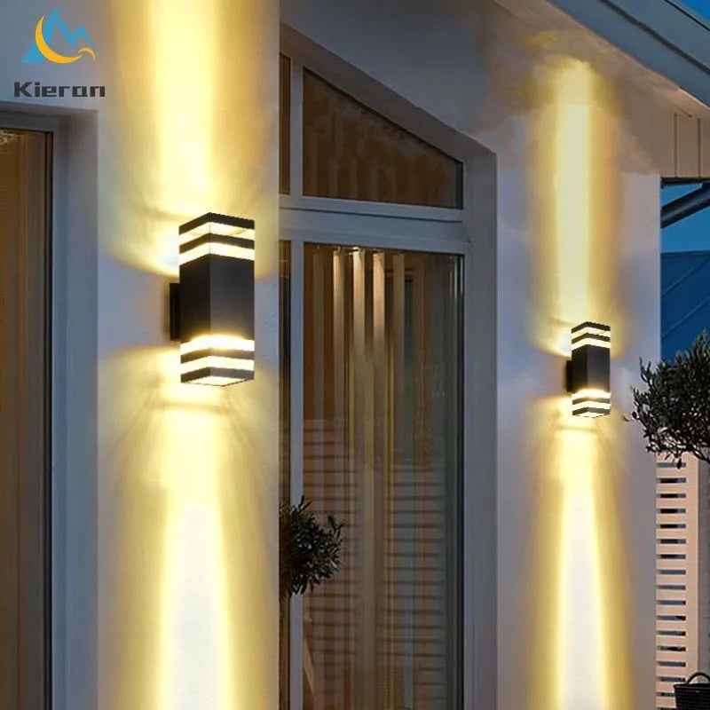 Modern Waterproof LED Wall Lamp - Stylish Lighting Fixture for Bedroom, Living Room, Study, and Restaurant Decor