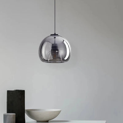 Modern Pendant Lamp Chandeliers - Customizable Length, Remote Control for Dining Room, Bedroom