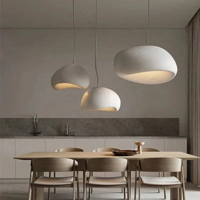 Nordic Wabi Sabi Pendant Lamps - Modern LED Ceiling Chandelier for Dining Room, Living Room, Bedroom