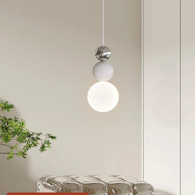 Nordic Pendant Light LED Macaroon Hanging Lamps For Ceiling Bedroom Bedside Living Room