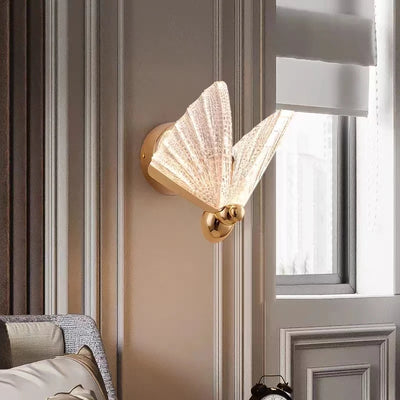 Modern LED Butterfly Wall Lamp: A Touch of Whimsy with Adjustable Lighting