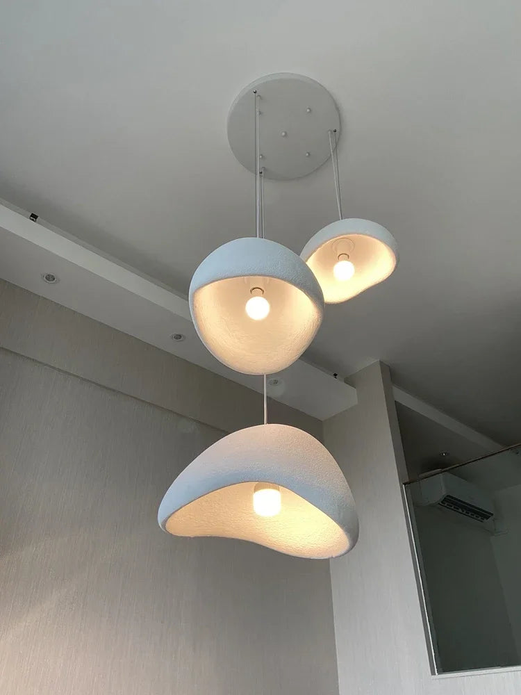 Minimalism Wabi Sabi LED Pendant Lamps: Elegant Lighting for Modern Spaces