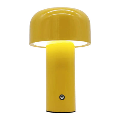 LED Mushroom Lamp - Type-C Rechargeable Table Lamp for Bedroom, Desktop, Living Room