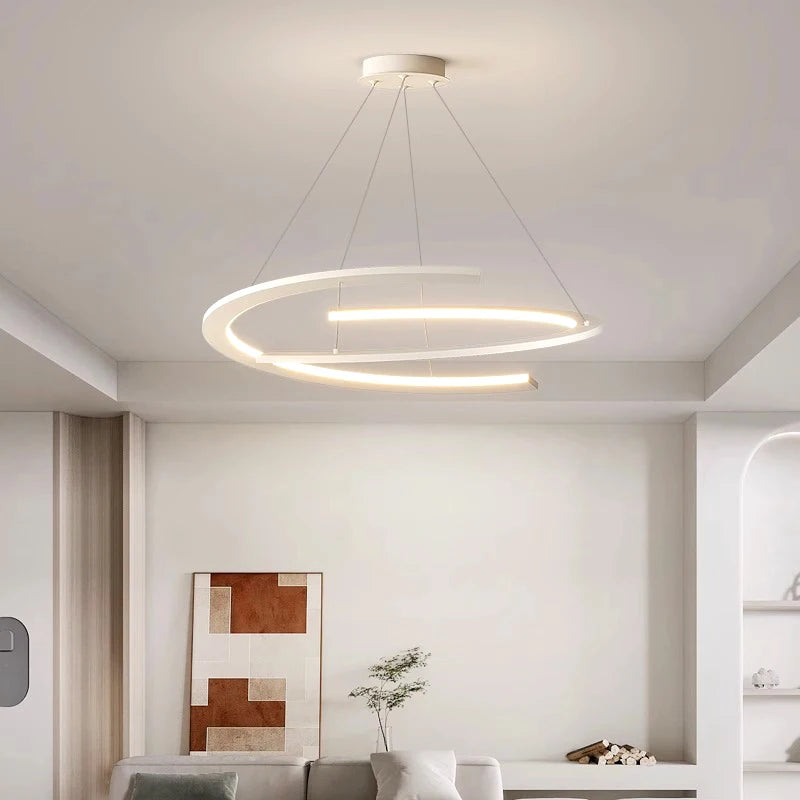 Modern LED Pendant Light Lamps: Perfect for Living Rooms and Dining Rooms, Stylish Hanging Indoor Lighting Chandeliers