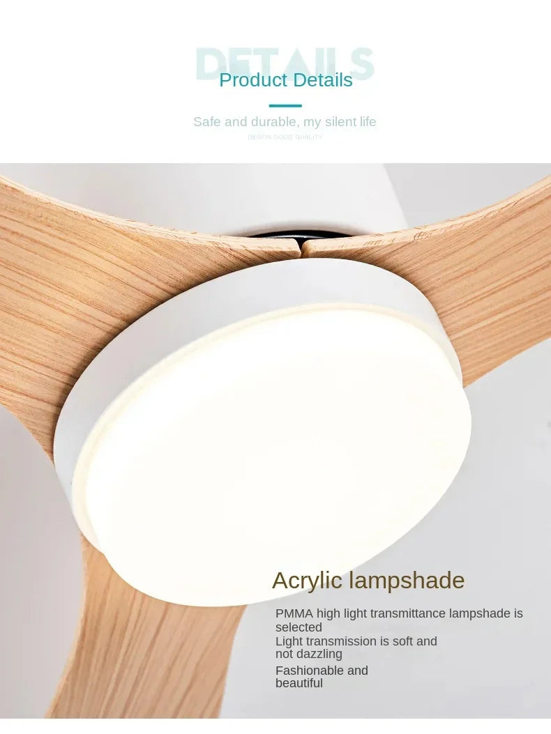 Modern LED Ceiling Fan Light – Stylish Efficiency for Your Home