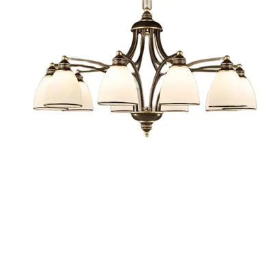 Contemporary Retro Chandelier: Elegant Lighting for Living and Dining Spaces