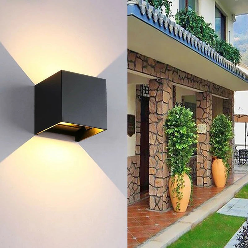 LED Wall Light – Waterproof Outdoor & Indoor Decor