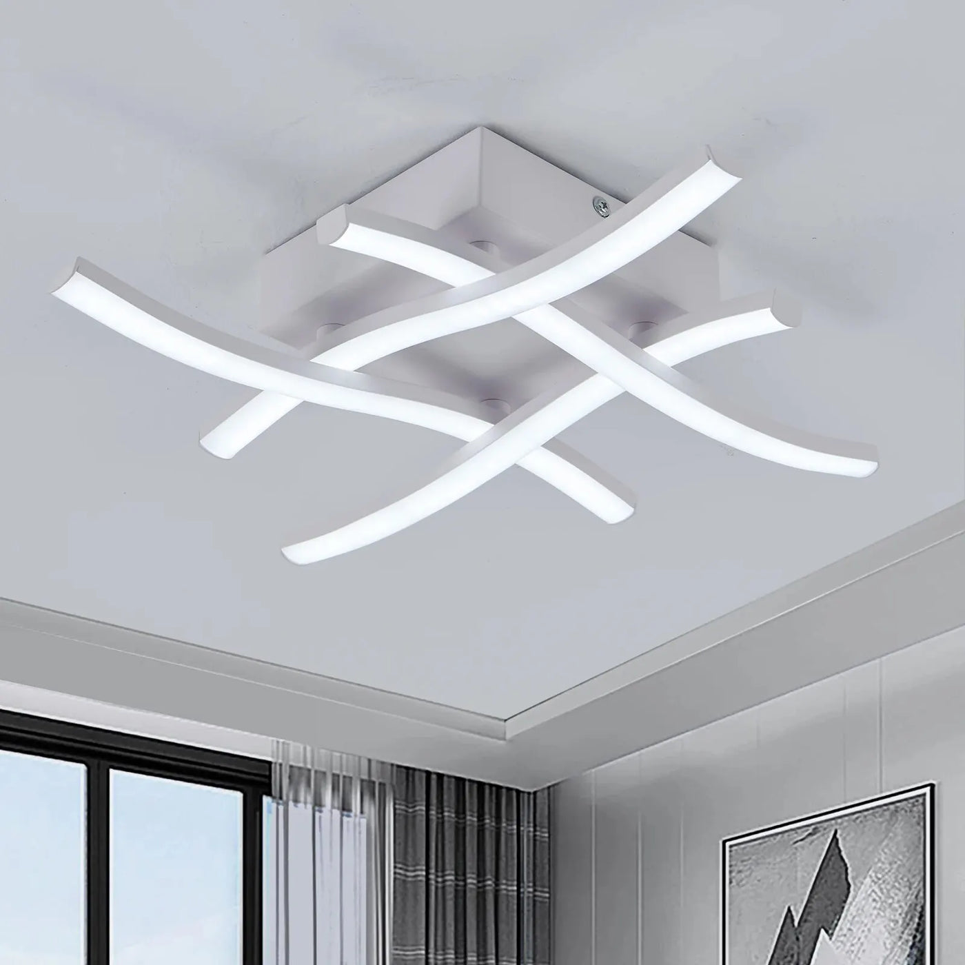 Modern 24W LED Chandelier Ceiling Light for Room Decoration