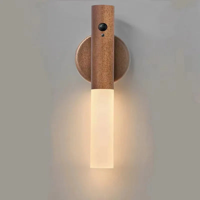Motion Sensor LED Night Light Magnetic USB Rechargeable Wall Lamp for Bedroom, Closet, Corridor, and Stairway