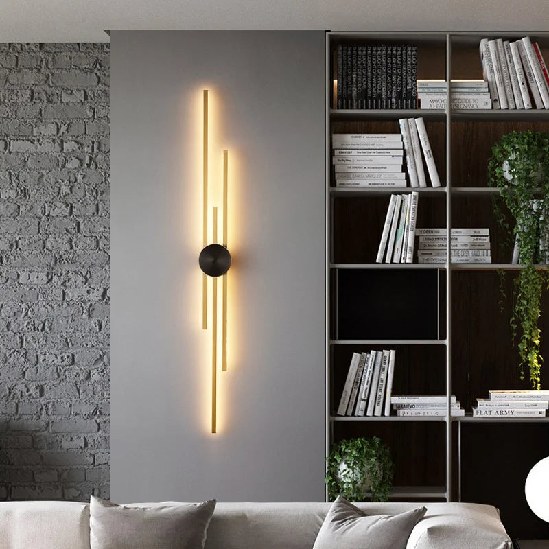 Modern Long Wall Lamp LED - Stylish Illumination for Living Room, Dining Area, and Bedroom