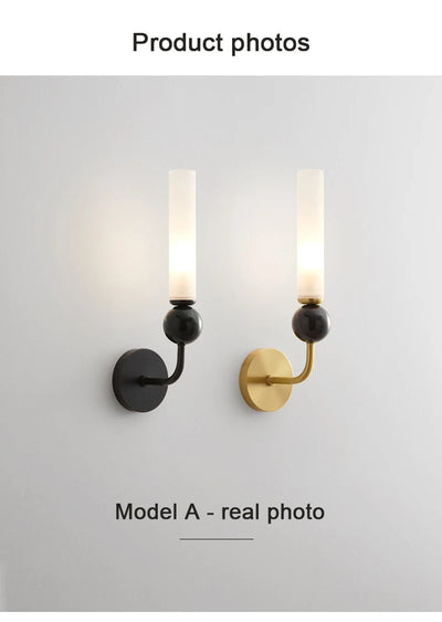 LED Wall Lamp – Luxury Nordic Wall Sconce for Living Room and Bedroom