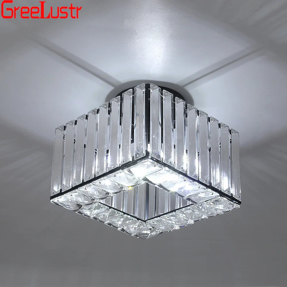 Glamorous Flush Mount Ceiling Lamps - Modern Crystal Chandeliers for Any Room