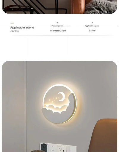 Modern LED Wall Sconce Lamp for Living, Dining, and Bedrooms