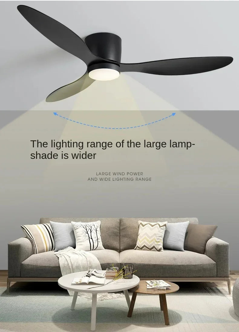 Modern LED Ceiling Fan Light – Stylish Efficiency for Your Home