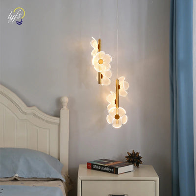 Modern Nordic LED Pendant Light Fixture - Stylish Ceiling Hanging Lamp for Bedroom Decor
