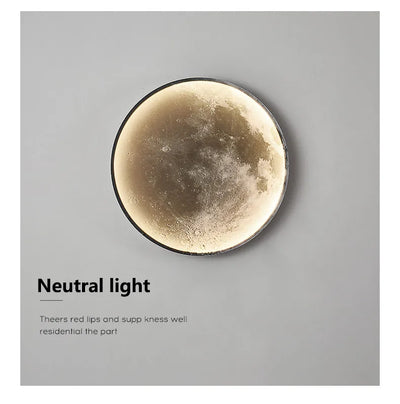 Moon Wall Lamp – Modern Artful Illumination for Your Space