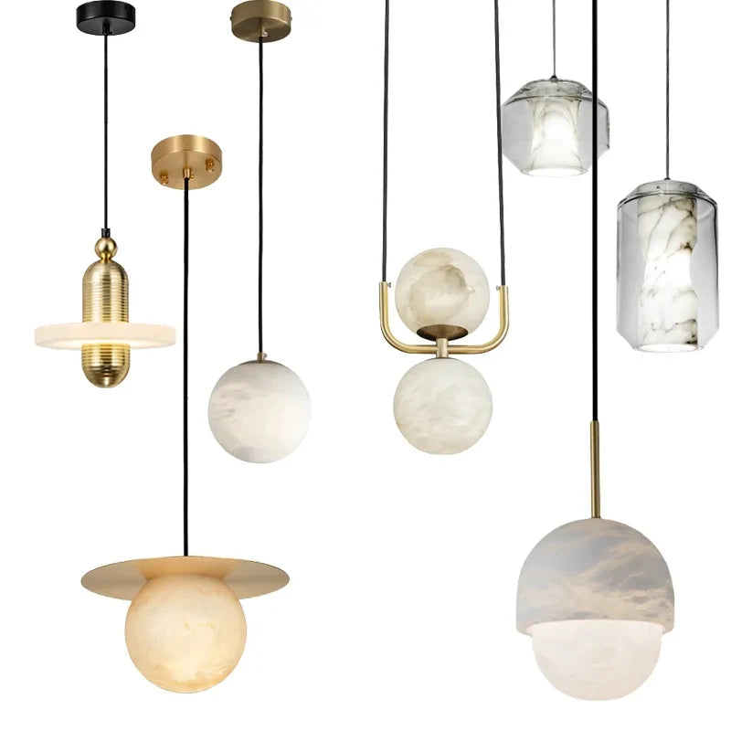 Marble Pendant Light: A Modern LED Marvel for Your Home