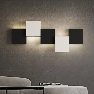 Modern LED Wall Lamp: Functional Up & Down Lighting Living Room Bedroom Background