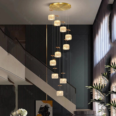 Modern LED Crystal Chandelier: Luxury Light with Modern Efficiency