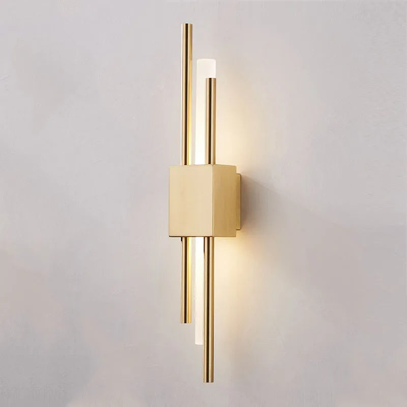 Modern LED Wall Lamp with Remote Control - Versatile Indoor Lighting Fixture for Various Spaces