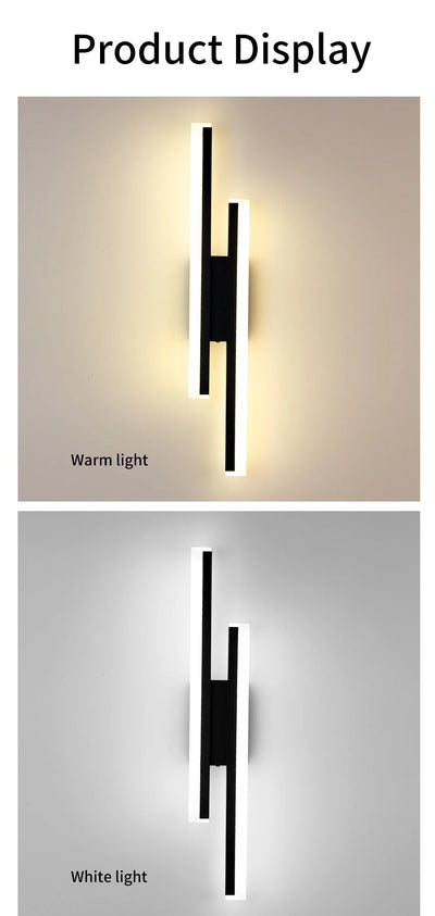 Modern LED Wall Light – Stylish Sconce for Living Rooms, Stairs, and Corridors