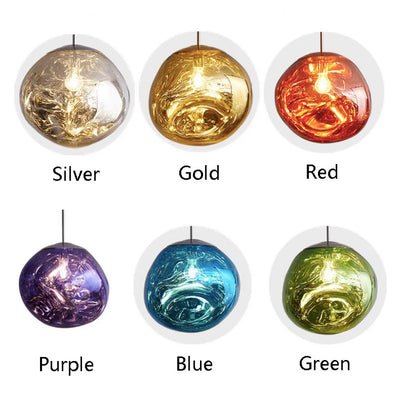 Modern Lava Lamp LED Pendant Lights: Ideal for Living Rooms, Kitchens, and More