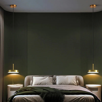 Nordic Modern LED Pendant Lights: Perfect for Bedroom Decor, Suspension Fixtures with Minimalist Design