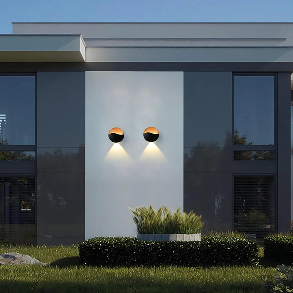 Modern Minimalist LED Wall Lamp: Illuminate Your Indoor/Outdoor Spaces with Elegance