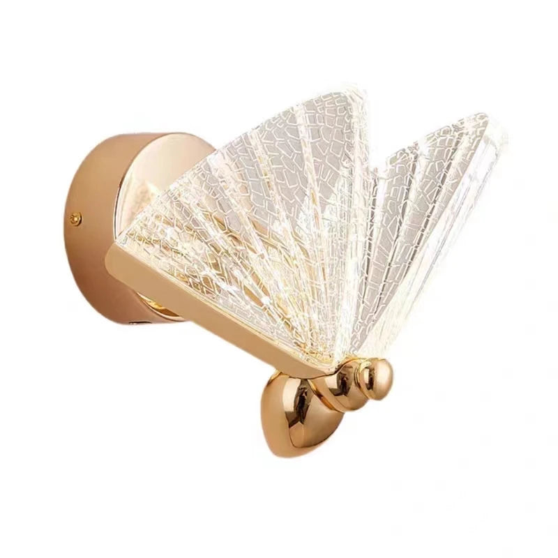 Modern LED Butterfly Wall Lamp: A Touch of Whimsy with Adjustable Lighting