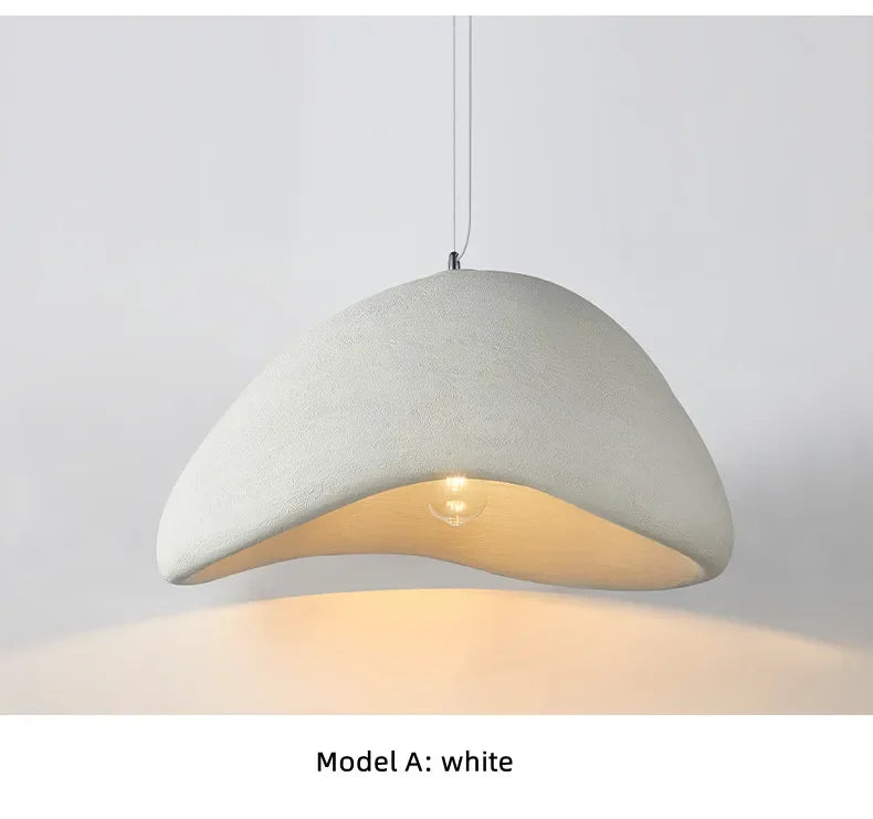 Minimalism Wabi Sabi LED Pendant Lamps: Elegant Lighting for Modern Spaces