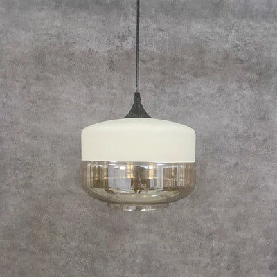 Modern LED Glass Pendant Light Fixture - Stylish Indoor Decor for Various Spaces