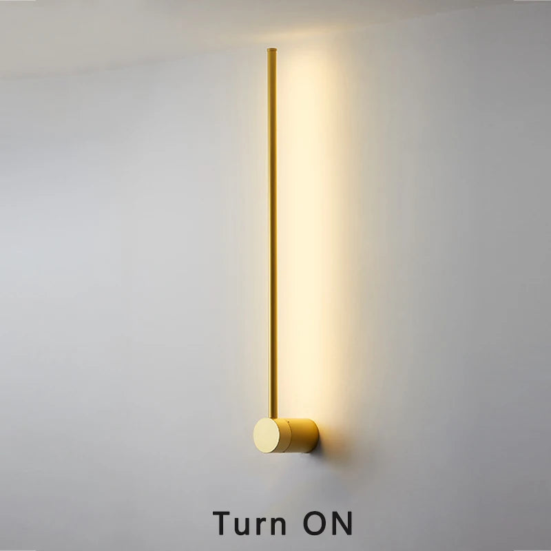 350° Rotatable LED Wall Sconce – Adjustable Wall Lamp for Bedroom, Living Room, and Interior Lighting